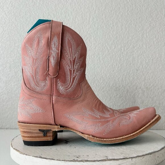 NIB Lane LEXINGTON Womens Cowboy
Bootie 8 Pink Western Cowgirl
Short Ankle Boots - Picture 2 of 11